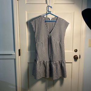 Time and Tru Black Gingham Dress- M (8/10)